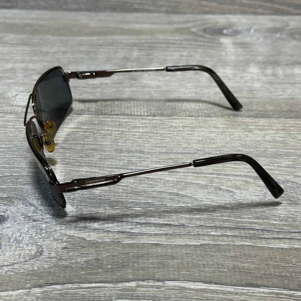 Carrera Cruise/U/S Mens Brown Metal Rectangle Sunglasses Frame 59-17 130 7SJP-RA